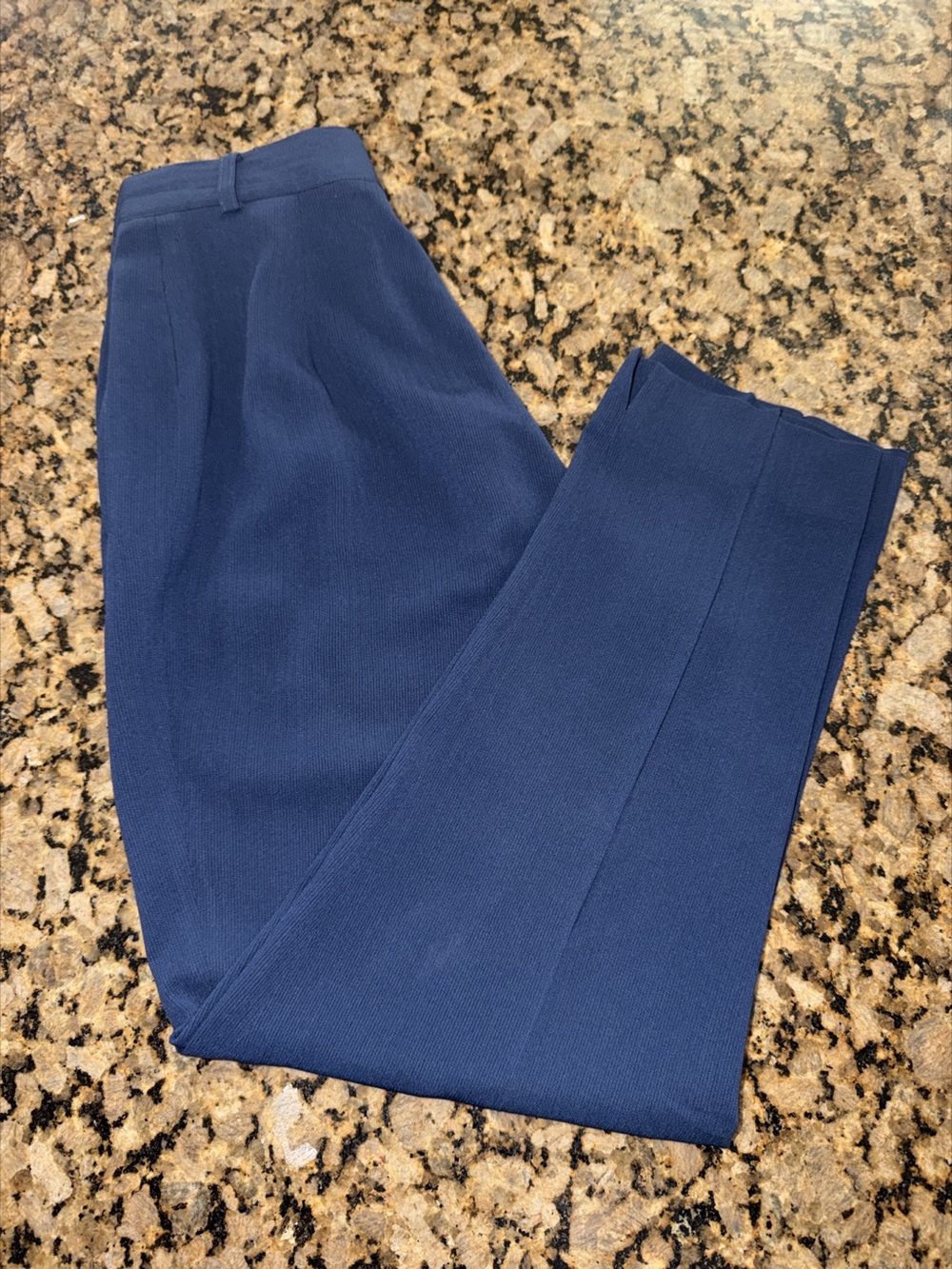 Vintage Garfield & Marks Blue Tailored Trousers